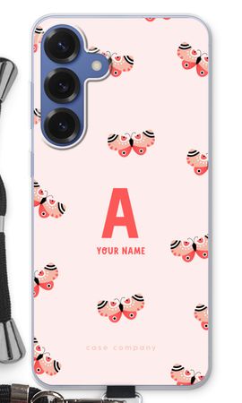 Rosy Butterflies Monogram