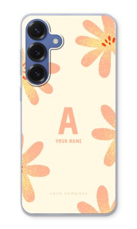 Peach Blossom Monogram