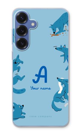 Playful Dogs Monogram