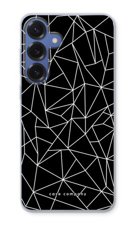 Geometric lines white