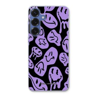 Smeltende Smiley - Paars