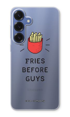 Fries before guys