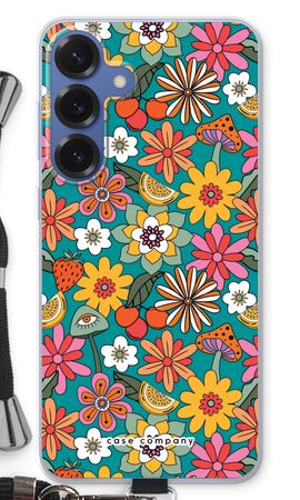 Retro Flowers N°2 - Blue