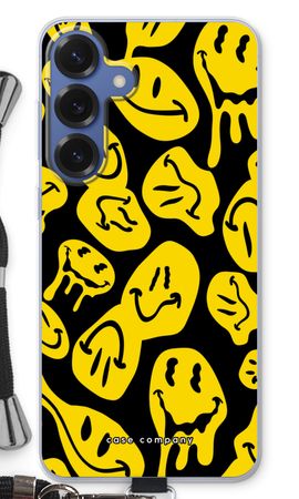 Melting smiley - Yellow