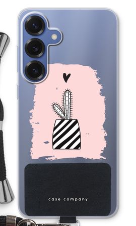 Black and white cactus