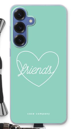 Friends heart pastel