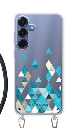 Coloured triangles blue