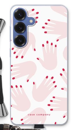 Hands pink