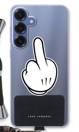 Middle finger black