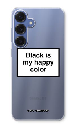 Black is my happy color