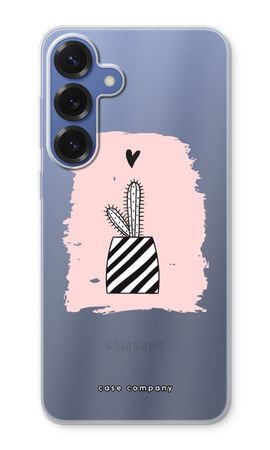 Black and white cactus