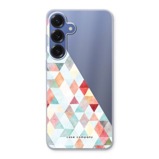 Coloured triangles pastel