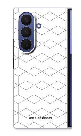 Cubes black and white