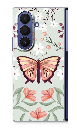 Butterfly in a floral world