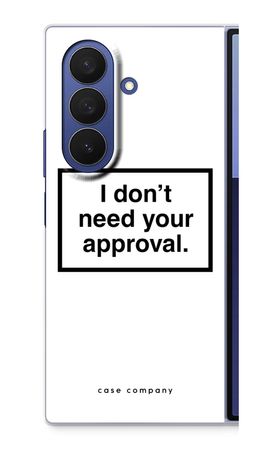 Don't need approval