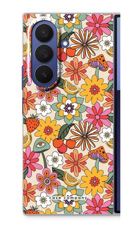 Retro Flowers N°2 - Yellow