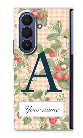 Monogram Strawberries