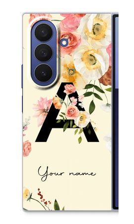 Flirty Flowers Monogram