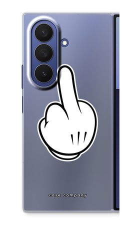 Middle finger white