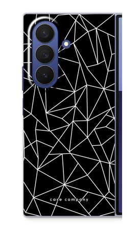 Geometric lines white