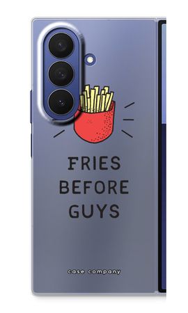 Fries before guys