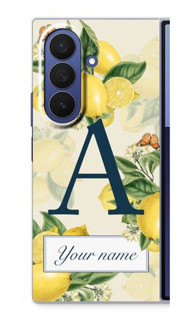 Monogram Lemons, Oranges of Peaches