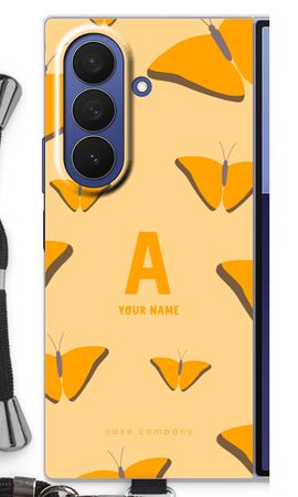 Amber Butterflies Monogram