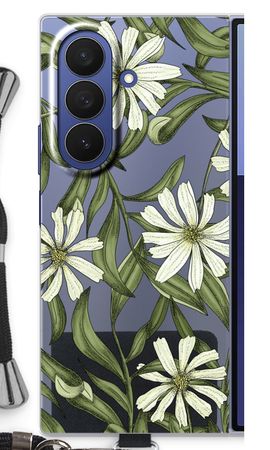 White flower pattern