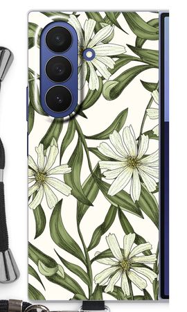 White flower pattern