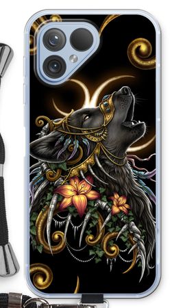 Heulender Wolf