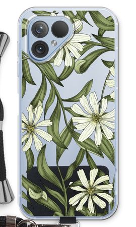 White flower pattern