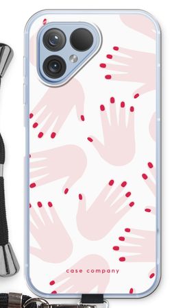 Hands pink