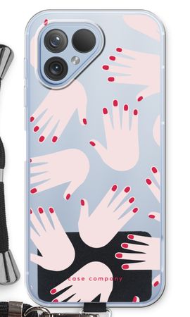 Hands pink