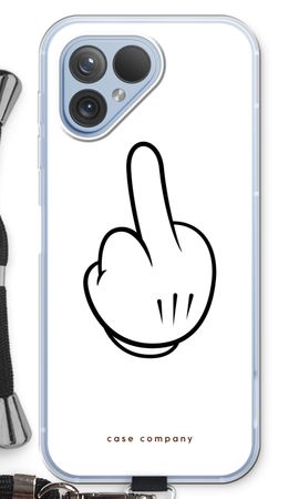 Middle finger white