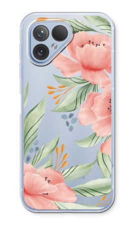 Zachtroze bloemen