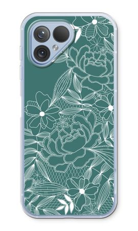 Flowers in lace