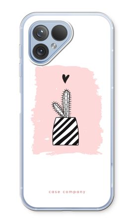 Black and white cactus