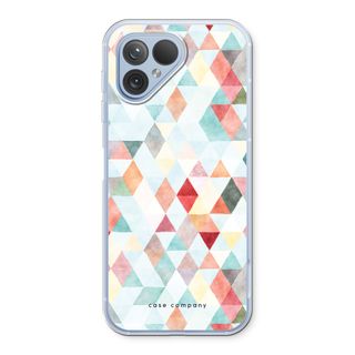 Coloured triangles pastel