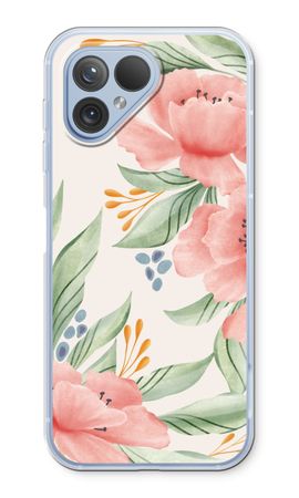Zachtroze bloemen