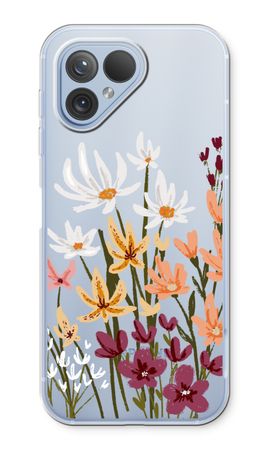 Painted wildflowers