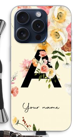 Flirty Flowers Monogram