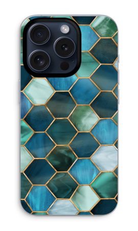 Hexagons in stained glass