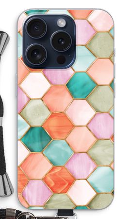 Hexagons in stained glass