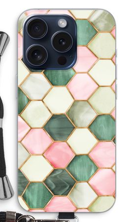 Hexagons in stained glass