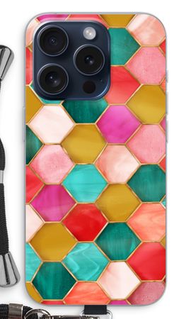 Hexagons in stained glass