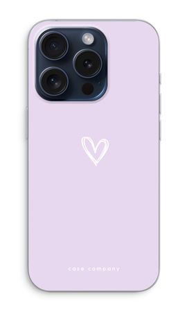 Kleines Herz violett