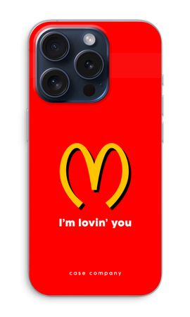 I'm lovin' you