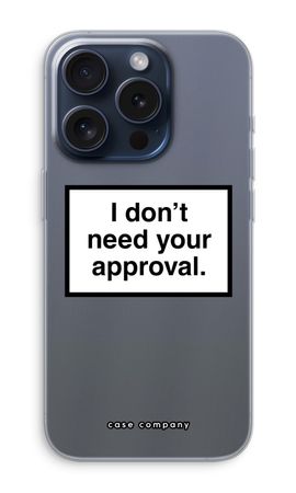 Don't need approval