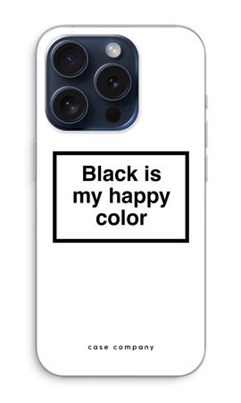Black is my happy color