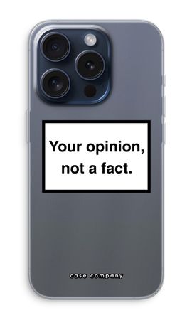 Your opinion